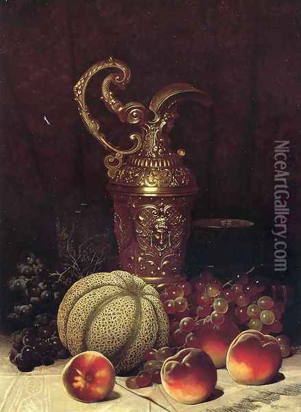 Still Life Oil Painting - William Mason Brown