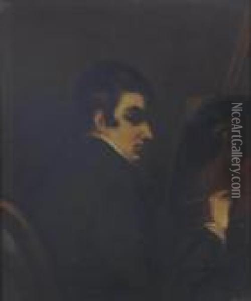 Self-portrait Of The Artist Oil Painting - Edward Matthew Ward
