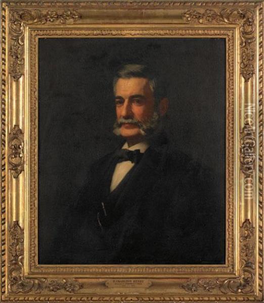 Director Of The Insurance Company Of North America Oil Painting - Bernard Uhle
