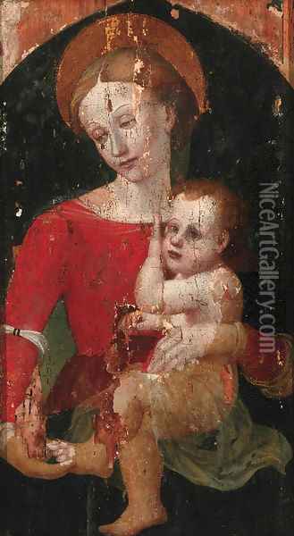 The Madonna and Child Oil Painting - Italian School