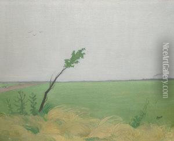 Le Vent Dans L'arbre Oil Painting - Joseph Rossi