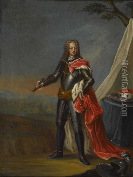 Erbprinz Joseph Karl Emanuel Von Pfalz-sulzbach Oil Painting - Pieter Jacob Horemans