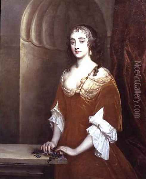 Portrait of a lady thought to be Anne Hyde Duchess of York Oil Painting - Sir Peter Lely