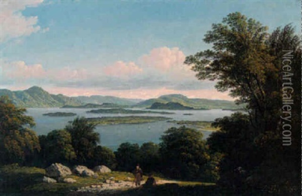Loch Lomond Oil Painting - John Knox