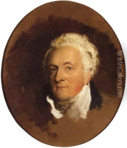Portrait Of Henry Bathurst, 3rd Earl Of Bathurst Oil Painting - Thomas Lawrence