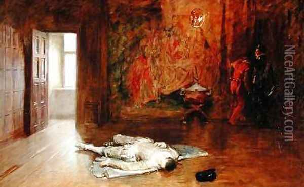 Silenced 1905 Oil Painting - John Seymour Lucas