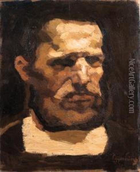 Montanaro Atesino Oil Painting - Albin Egger-Lienz