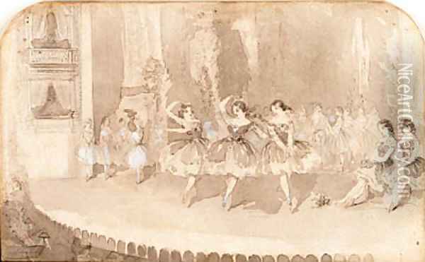 The ballet at Niblo's garden, New York Oil Painting - Winslow Homer