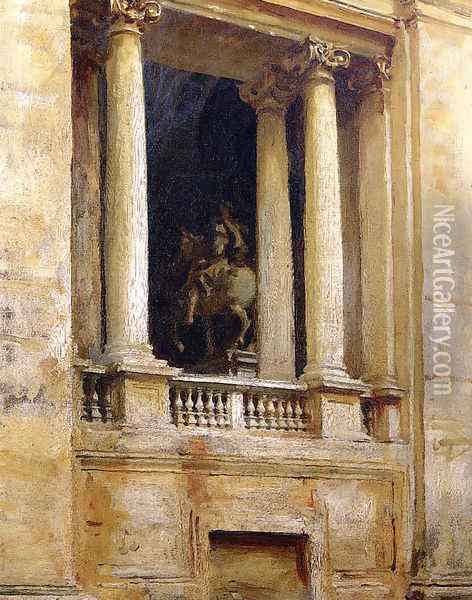 A Window in the Vatican Oil Painting - John Singer Sargent