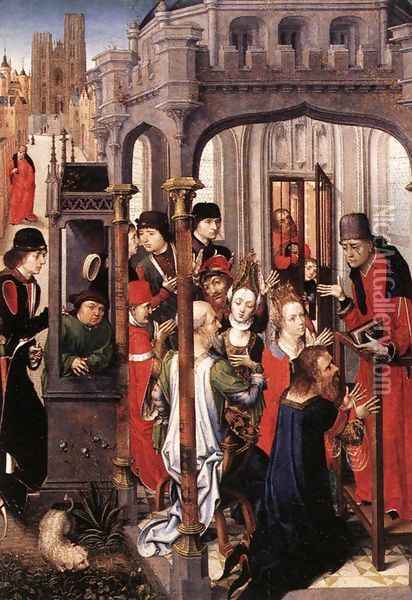 The Preaching of St Gery 1475-80 Oil Painting - Flemish Unknown Masters
