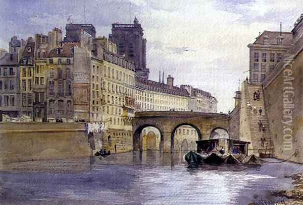 Hotel de Paris, 1838 Oil Painting - Richard Redgrave