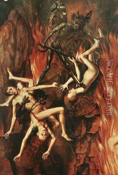 Last Judgment Triptych (detail-10) 1467-71 Oil Painting - Hans Memling