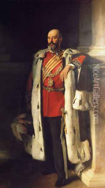 Sir David Richmond Oil Painting - John Singer Sargent