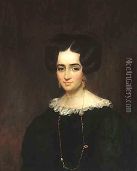 Mrs. John Adams Conant Oil Painting - William Dunlap