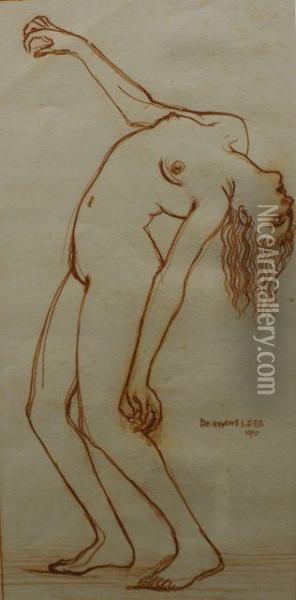 Nude Oil Painting - Derwent Lees