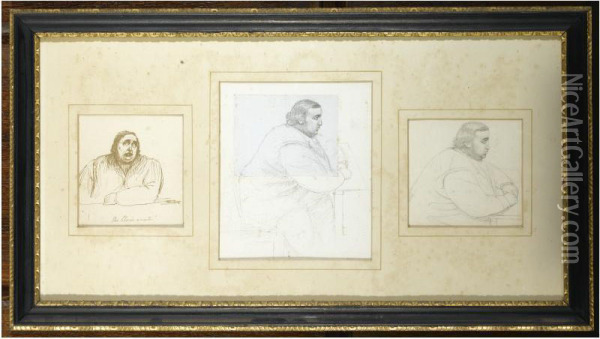 Studies Of The Tichborne Claimant Oil Painting - Jane Fortescue Seymour