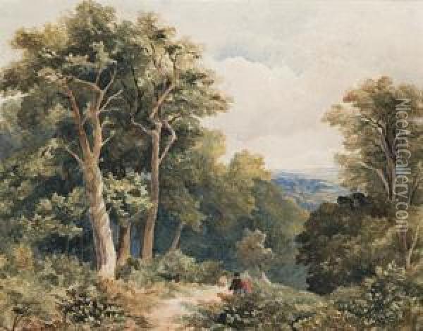Picnic Near Lilydale Oil Painting - Abraham Louis Buvelot
