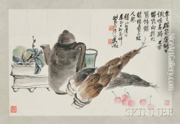 Still Life Oil Painting - Wu Zheng