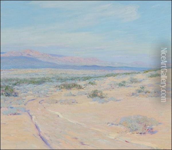 Desert Stillness Oil Painting - John Frost