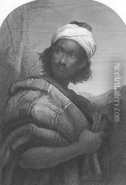 Moorish Chief Oil Painting - Sir John Everett Millais