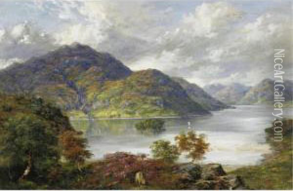 Loch Katrine Oil Painting - Mcneil Mcleay