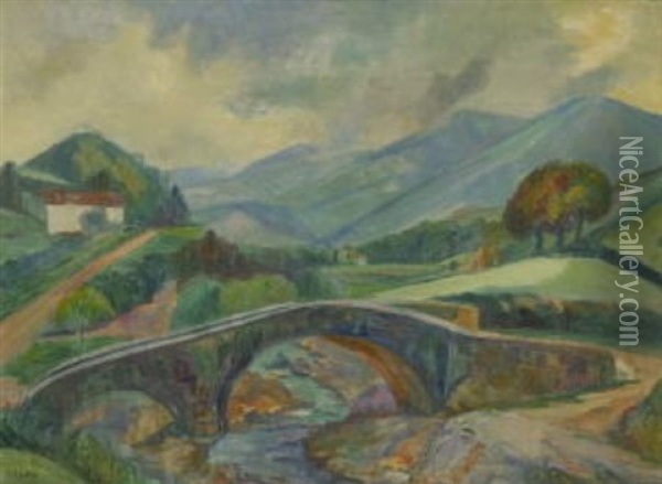 Sudliche Landschaft Oil Painting - Henri Epstein
