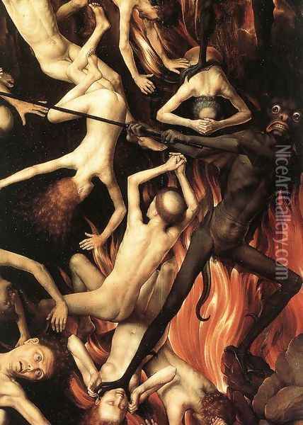 Last Judgment Triptych (detail-8) 1467-71 Oil Painting - Hans Memling