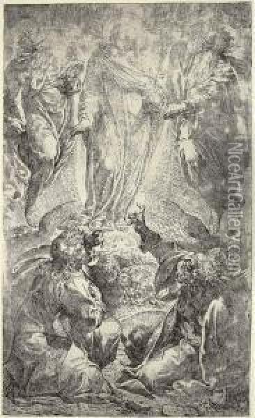 The Transfiguration Oil Painting - Camillo Procaccini