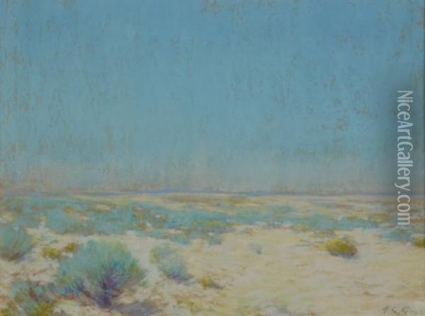New Mexico Desert Scene No. Two Oil Painting - Albert Lorey Groll