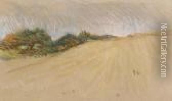 Sand Dunes Oil Painting - George Clausen