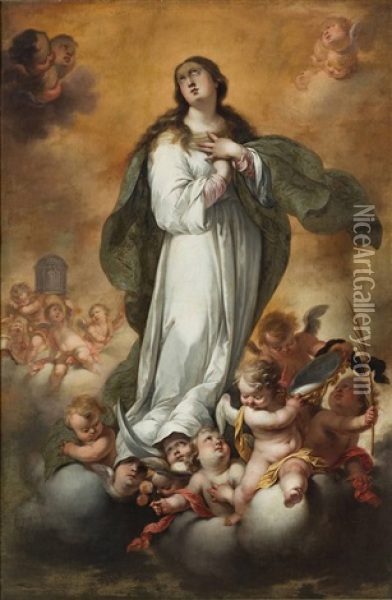 Inmaculada Concepcion Oil Painting - Cornelis Schut III