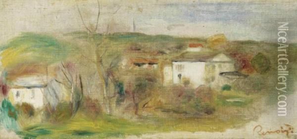 La Vallee De La Cagne Oil Painting - Pierre Auguste Renoir