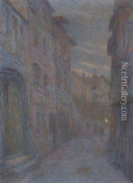 Aus Einer Alten Stadt Oil Painting - Rudolf Quittner