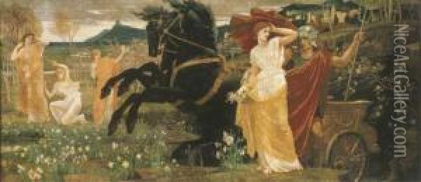 The Fate Of Persephone Oil Painting - Walter Crane