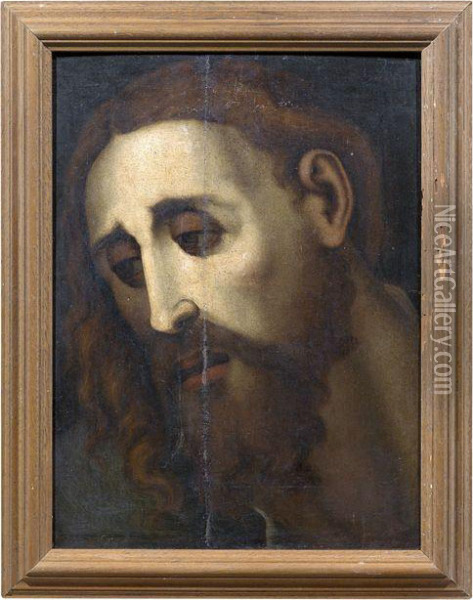 Christus Oil Painting - Luis de Morales
