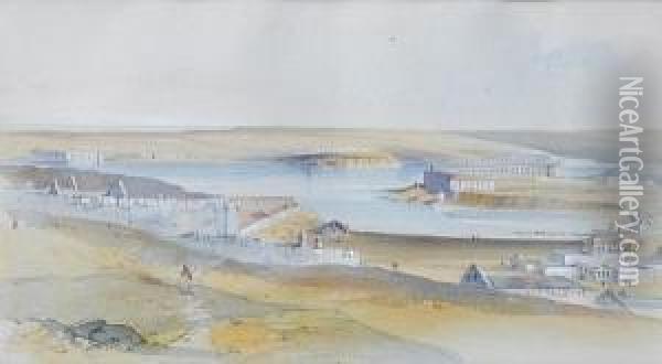 View Of Sebastopol Oil Painting - Gaspard Le Marchant Tupper