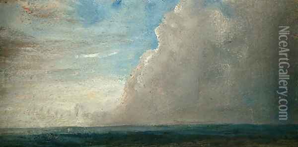 Sky Study Oil Painting - John Constable