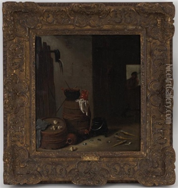 Scene D'interieur (pair) Oil Painting - Willem Kalf