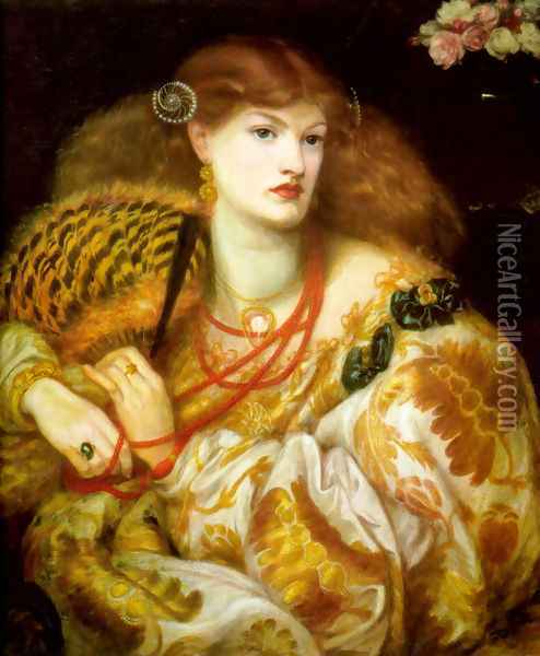 Monna Vanna 1866 Oil Painting - Dante Gabriel Rossetti