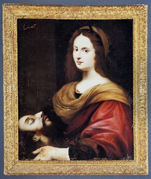 Salome Con La Testa Del Battista Oil Painting - Cesare Dandini