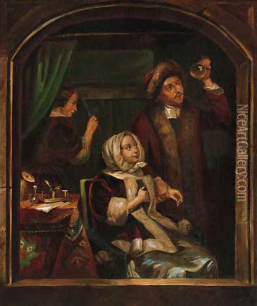 The Doctor Oil Painting - Gerrit Dou