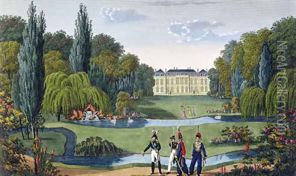 The Elysee Bourbon, c.1815-20 Oil Painting - Henri Courvoisier-Voisin