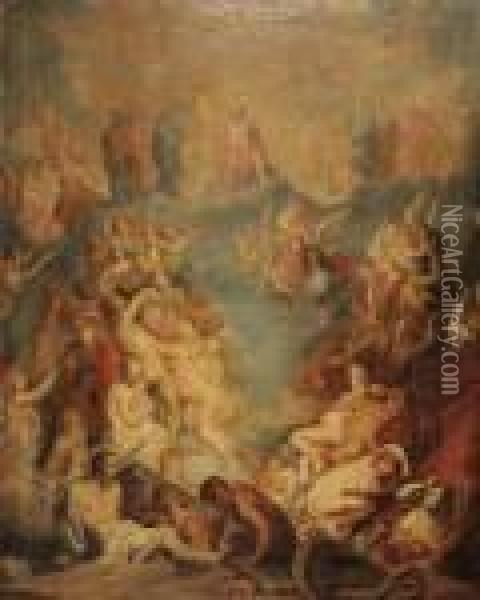 The Last Judgment Oil Painting - Peter Paul Rubens