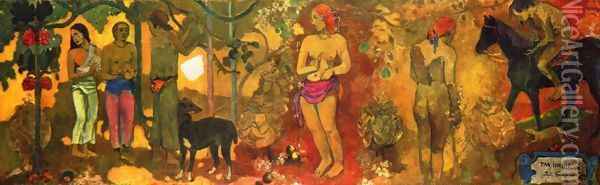 Faa Iheihe Oil Painting - Paul Gauguin