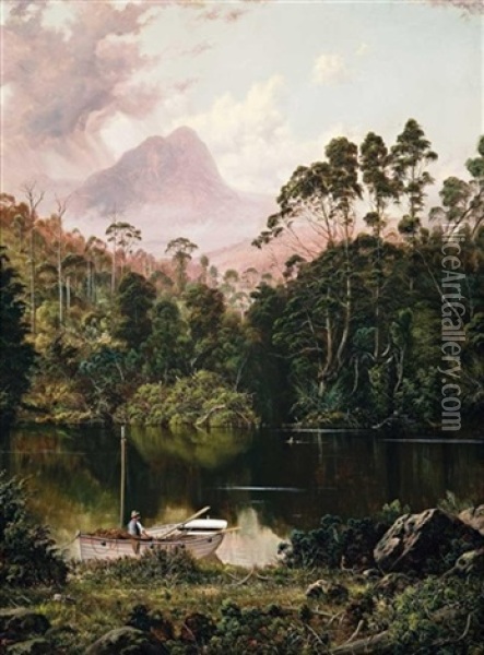 Mount Wellington Oil Painting - James Haughton Forrest