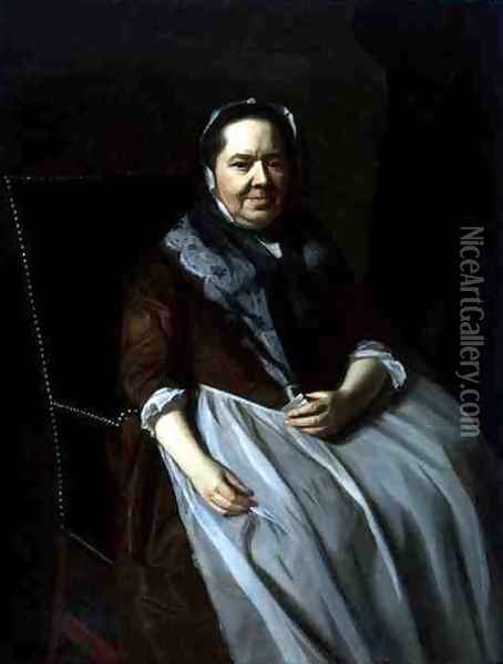 Portrait of Mrs Paul Richard, nee Elizabeth Garland, 1771 Oil Painting - John Singleton Copley