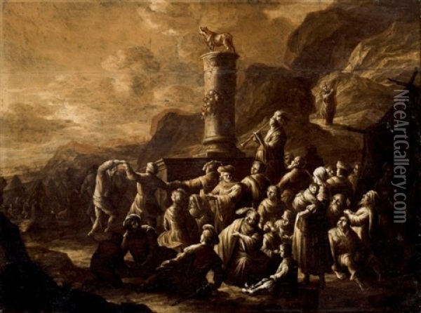 Escenas Biblicas Oil Painting - Frans Francken the Younger