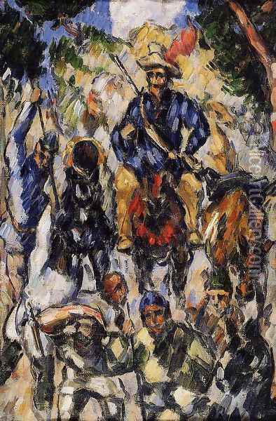 Don Quixote Seen From The Front Oil Painting - Paul Cezanne