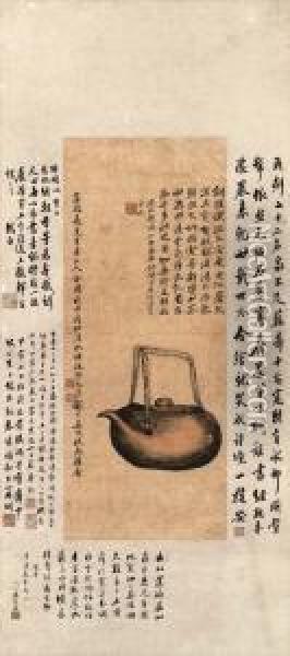 Teapot Oil Painting - You Yin