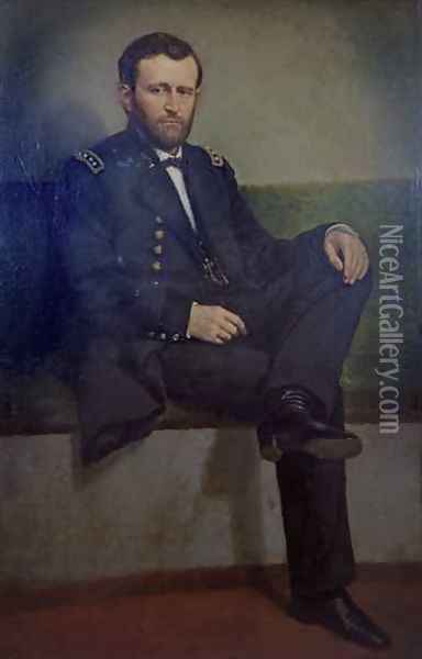 General Ulysses S Grant Oil Painting - George Peter Alexander Healy